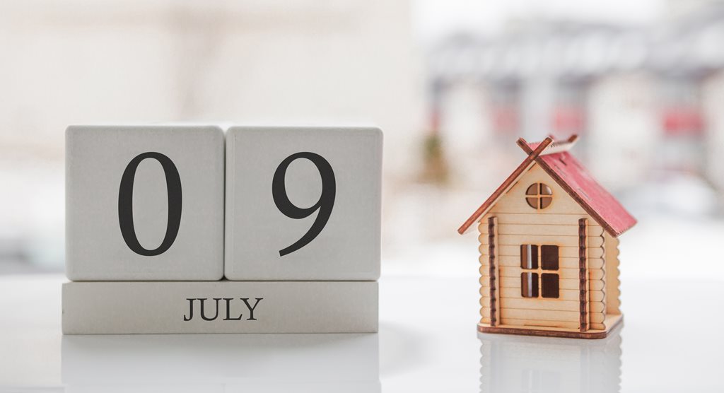 july 09 date black with tiny house model