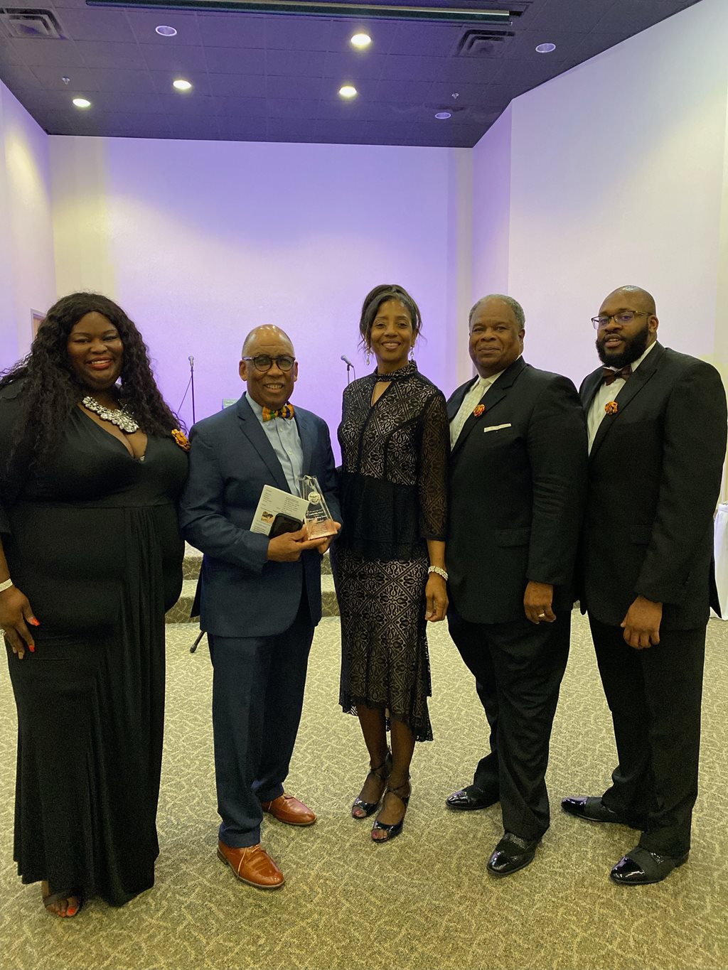 Kiara Edwards Warren;School Board Member Warren Jones; Council Member Tyrona Clark-Murray;The Lincoln-Douglass Memorial Proclamation Association President David Stidum Williams, II and Third Vice-President Christopher Kolapo.