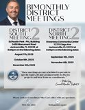 District 2 Bimonthly Meeting  