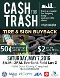 Tire & Sign Buyback flier