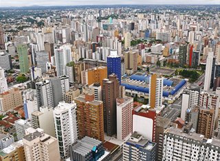 A stunning view of Jacksonville's Siter City, Curitiba, Brazil
