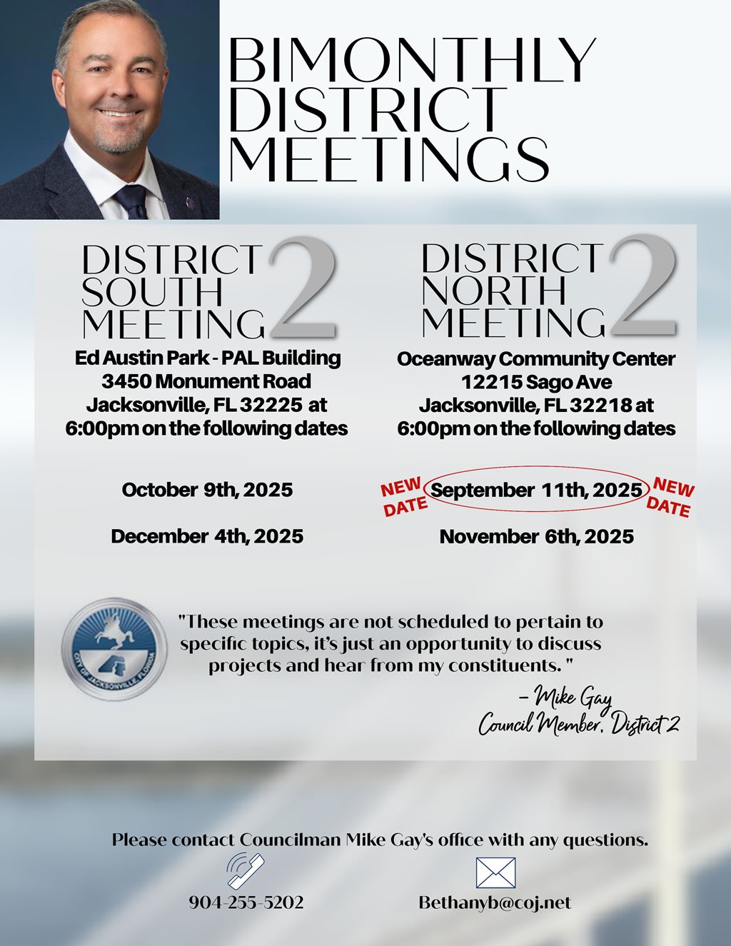 District 2 Bimonthly Meeting  