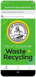 jacksonville waste and recycle app