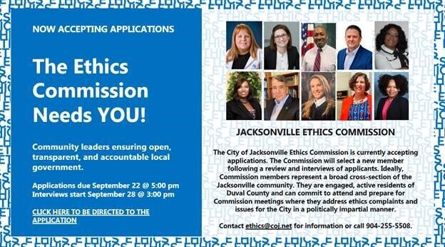 Jacksonville Ethics Commission Ad