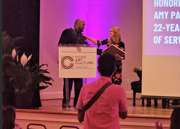 CM Rahman Johnson and Amy Palmer