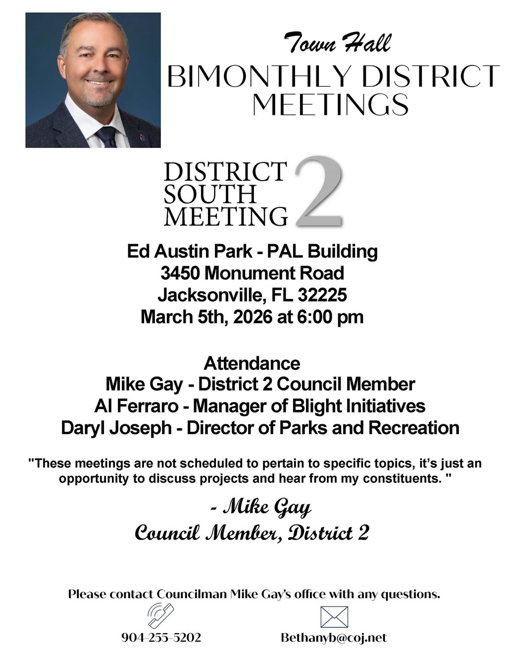 District 2 Bimonthly Meeting  
