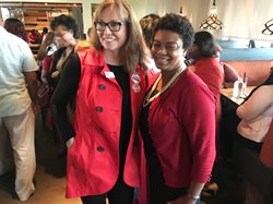 MCSW Equal Pay Day State Rep Davis and Donna