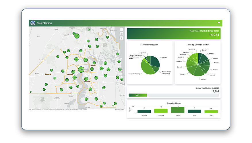 Trees Dashboard