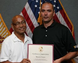 Marcelo Torres and Chuck Hayes