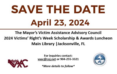 Save the Date April 23, 2024 Luncheon and Scholarship Awards