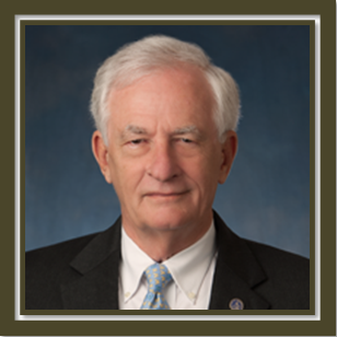 Framed photograph of former Council Member Bill Gulliford, District 13.