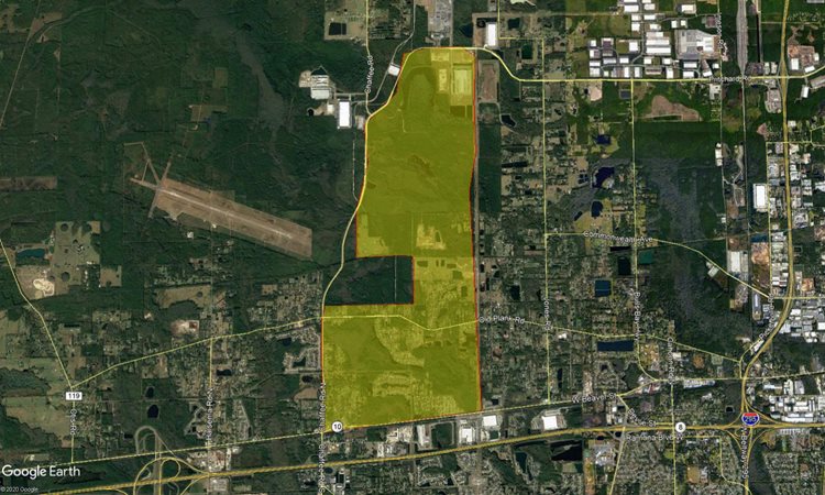 Proposed Treatment Area between Pritchard rd and Beaver st, and Chafee rd and Cathy Tripp ln