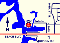 Intracoastal boat ramp map