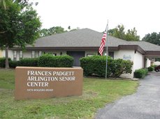 Arlington Senior Center Exterior Sign