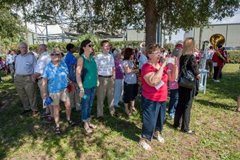 Photo of Ferry Fest attendees.