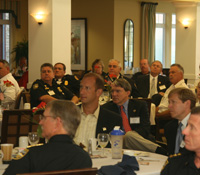 Sheriff and Mayor seated
