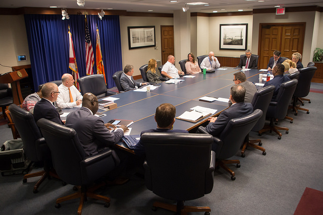 mayor's senior staff meeting