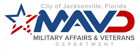 City of Jacksonville Military Affairs and Veterans Department logo