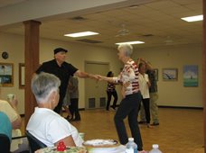 Jim Fortuna Senior Center interior