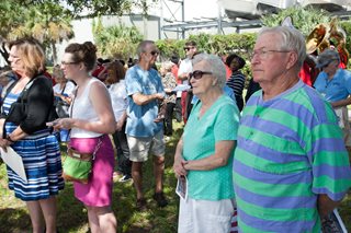 Photo of Ferry Fest attendees.