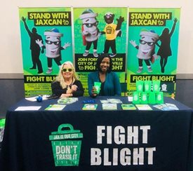 fight blight booth at the EPB Environmental Symposium