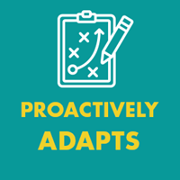 proactively adapts