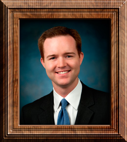 Framed photo of former Council Member Clay Yarborough.