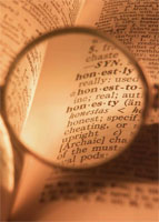 Dictionary entry for