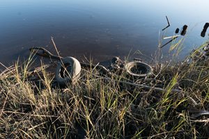 Litter can even find its way into our treasure waterways