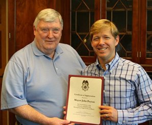 Moving Day for Mayor John Peyton