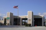 Motor vehicle inspection station.