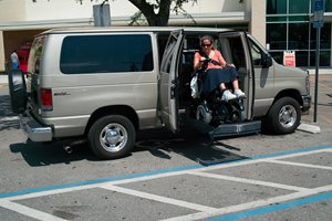 A corectly parked van