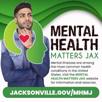 mental health matters jax logo with young latin man