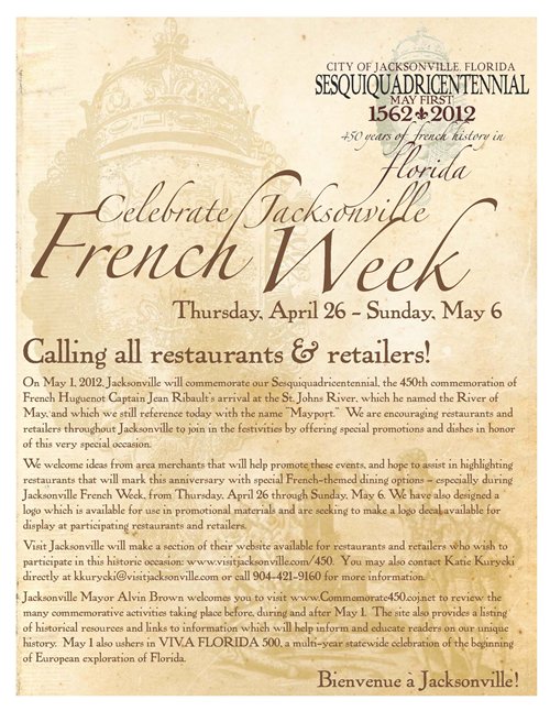 French Week Flyer