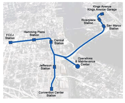 Skyway map